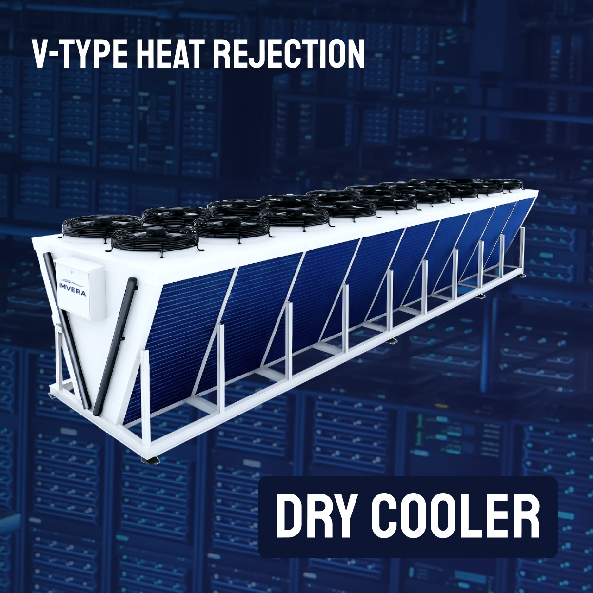V-Type Heat Rejection Dry Cooler